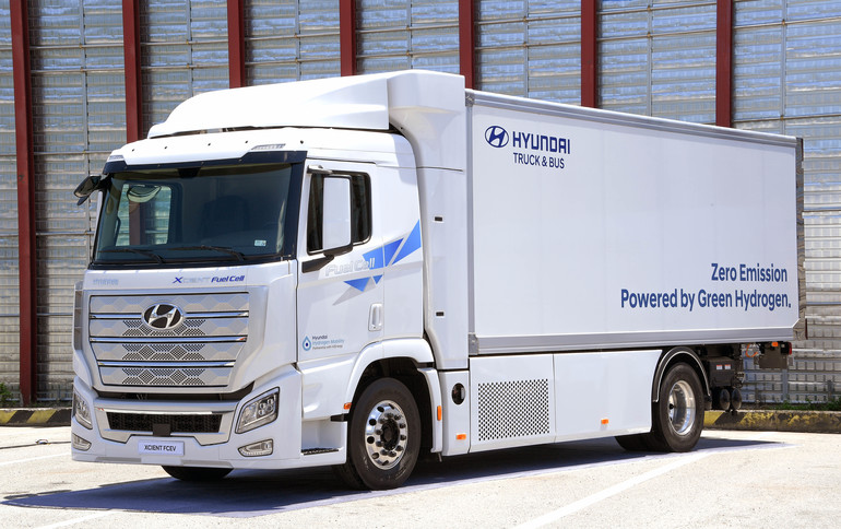 엑시언트 수소전기 트럭