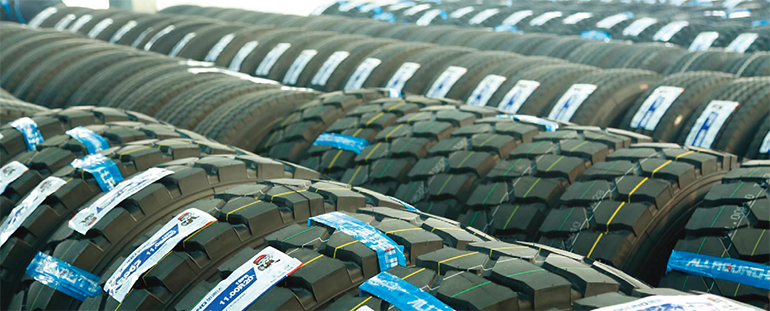 중국산 트럭 및 버스용 타이어. 사진출처: Truck Tires Wholesale China