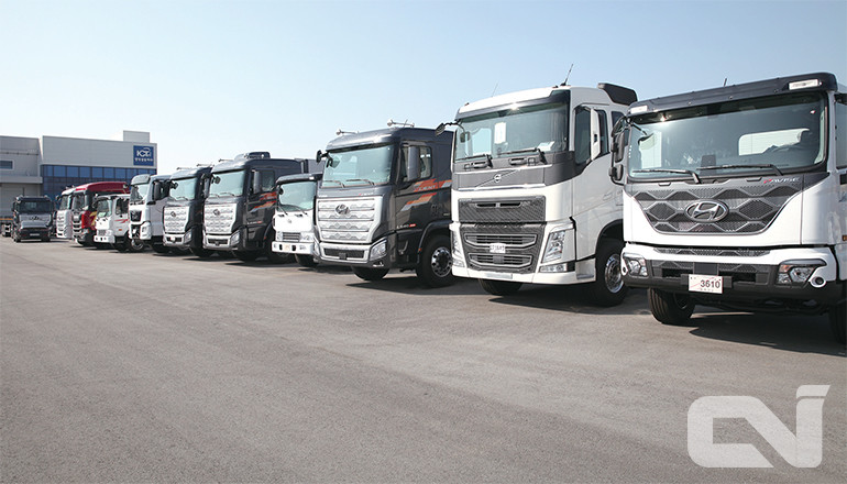 지난 3월 국내 트럭 판매량이 전년 동월 대비 13.6% 감소한 것으로 나타났다.