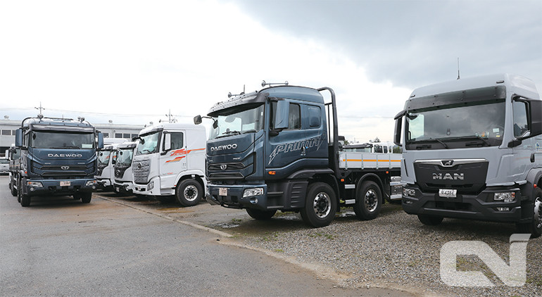 지난 1분기 준중형 이상 트럭 판매량은 6,950대로 경기 회복에도 불구하고 부품 수급난에 따른 생산차질 문제로 전년 동기 대비 약 6% 하락했다.