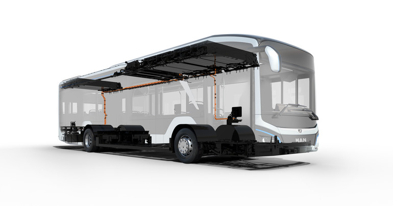 만트럭버스그룹이 글로벌 시장을 겨냥한 새로운 전기버스 섀시(사진) 개발 소식을 지난 9일 밝혔다.