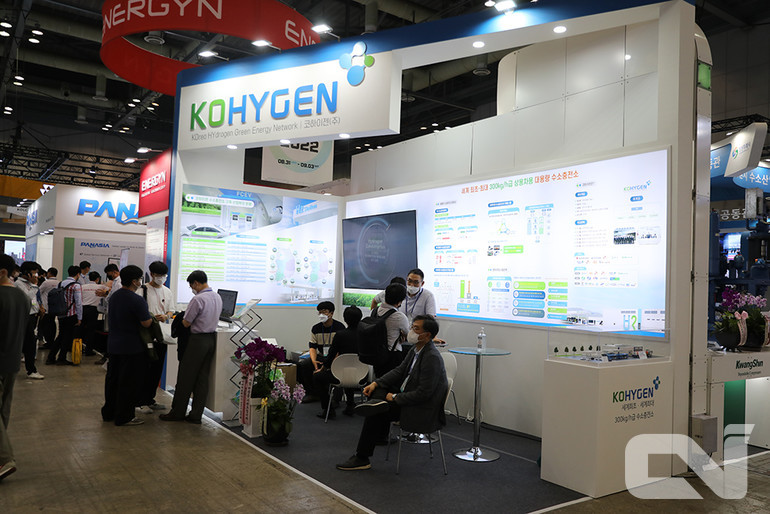 코하이젠은 국내 유일하게 상용차용 대용량 수소 충전소 설치를 목적으로 한다.