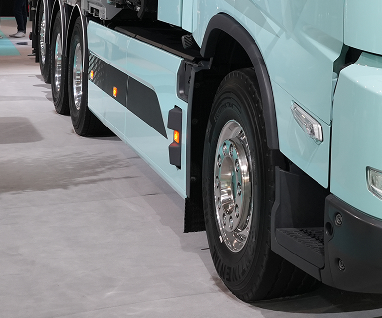 콘티넨탈의 '콘티 이피션트 프로(Conti Effricient Pro)'가 볼보 'FH 일렉트릭'에 탑재됐다.