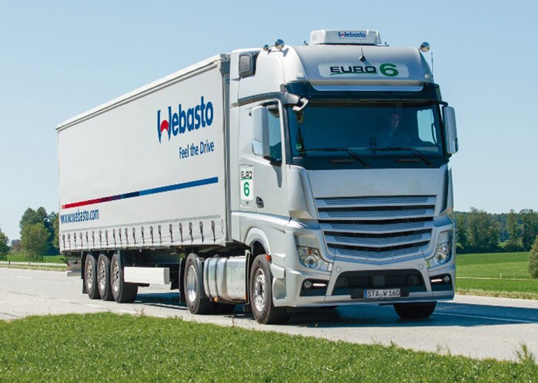 독일 자동차 부품기업 베바스토(Webasto)가 올여름 트럭용 무시동 에어컨 ‘RT-E23’을 출시하며 무시동 에어컨 시장의 강자로 떠오르고 있다.