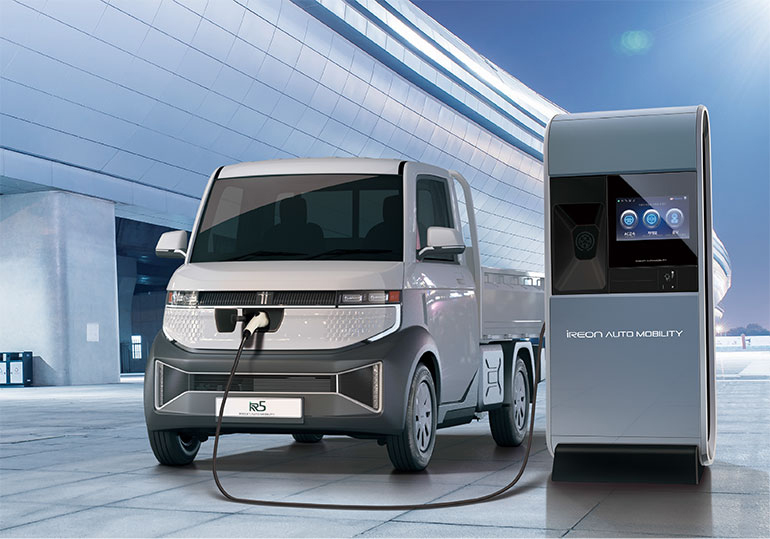 (주)마름디자인의 경소형 전기트럭 아이레온(IREON)이 오는 31일부터 내달 9일까지 일산 킨텍스에서 개최되는 '2023 서울모빌리티쇼'에 출품한다.