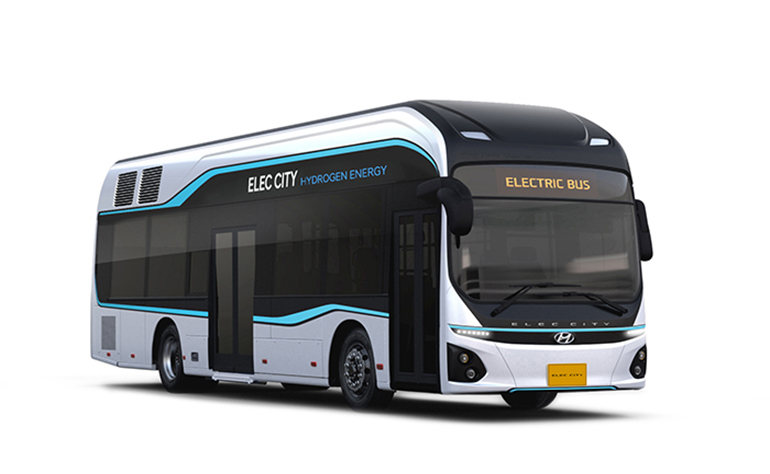 현대자동차 수소전기 버스 '일렉시티'