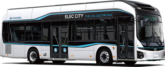현대자동차 수소전기버스 '일렉시티(ElecCity)'