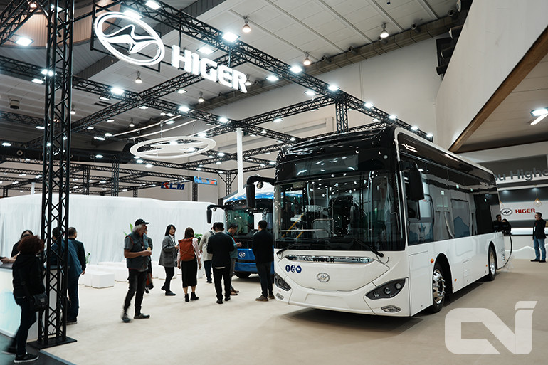 중국의 '하이거(Higer)'가 4년 만에 개최된 '버스월드 유럽 2023'에 참가, E-모빌리티의 새로운 여정을 공개했다.