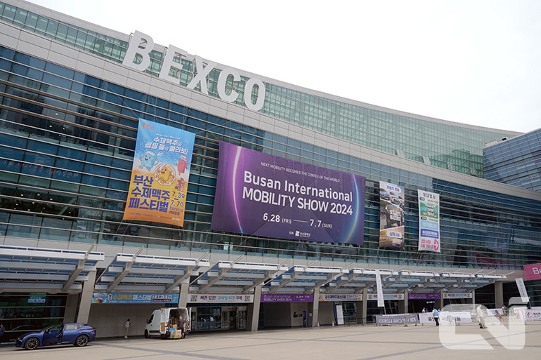 8개국 154개사가 참가한 부산모빌리티쇼가 6월 27일부터 7월 7일까지 열린다. 