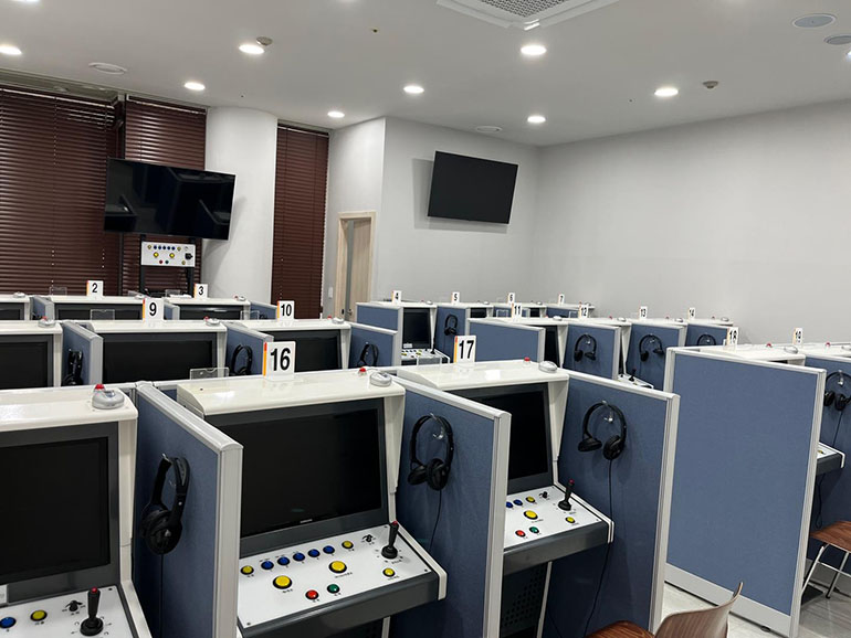 송파 운전적성정밀검사장 내부