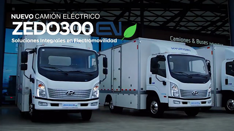 현지 전략용 중형 전기트럭 'Zedo 300 EV'