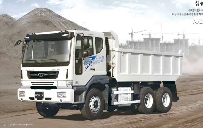 타타대우 15톤 덤프(노부스)
