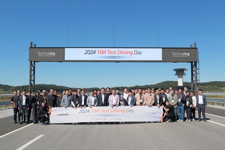 한국타이어, 2024 TBR 테스트 드라이빙 데이 통해 혁신 기술력 체험 기회 제공