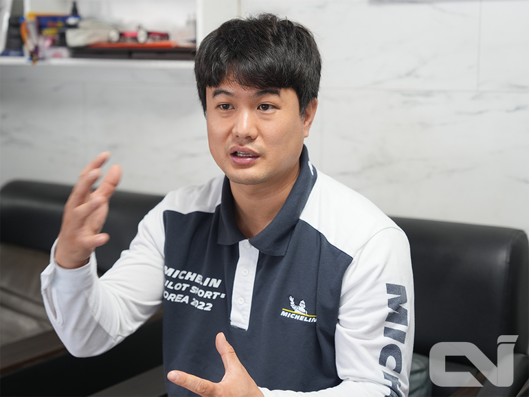 미쉐린타이어의 고객기술지원 담당, 김병주 매니저