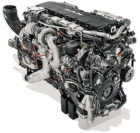 만트럭 ‘D38’ 엔진