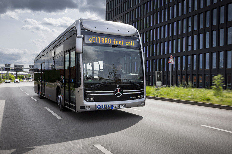 e시타로 FCEV 버스. (사진 : 다임러버스)