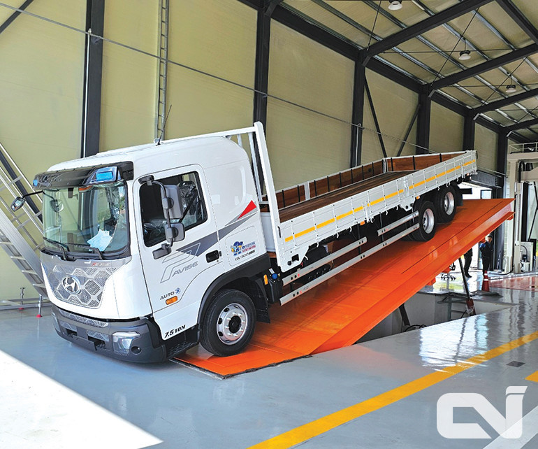 ▲경사각도 검사