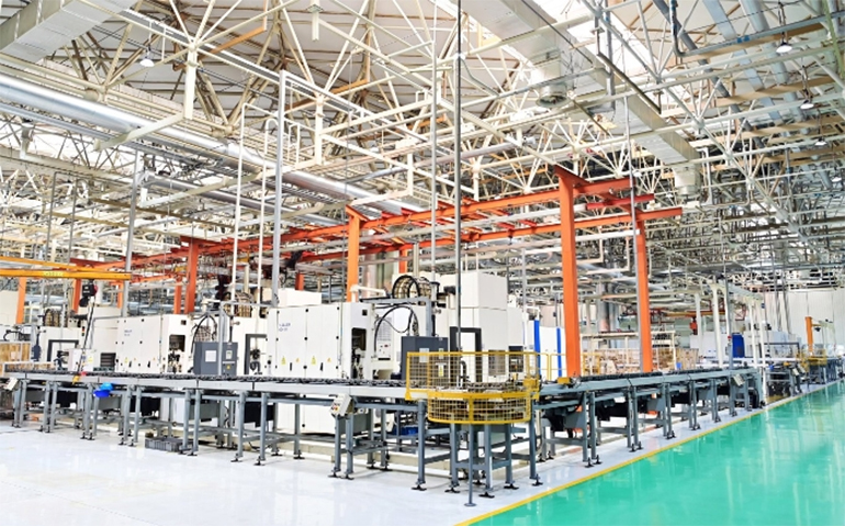 6DV 슈퍼 팩토리 내부 모습 (사진 : FAW Jiefang)