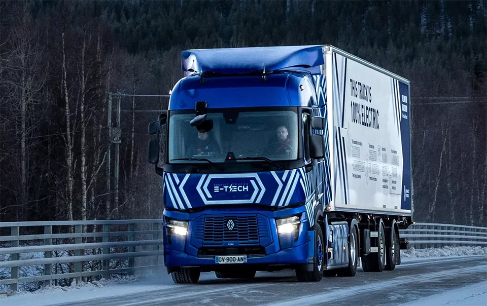 E테크 T 다이아몬드 에코트럭. (사진 : 르노트럭)