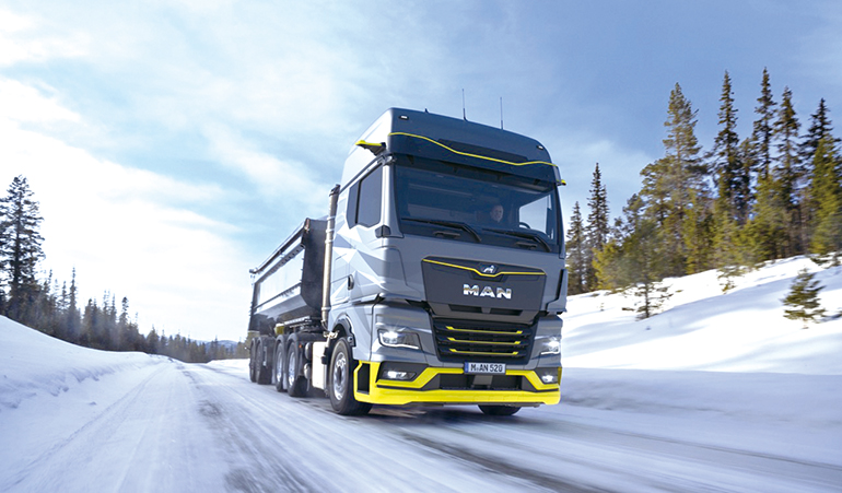 만트럭 ‘hTGX’ H2-ICE