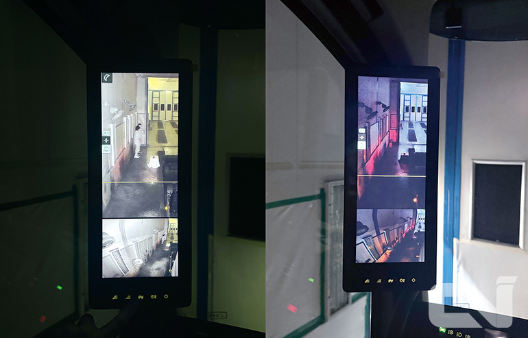 야간 주행시 주변 사물을 또렷하게 볼 수 있는 ‘나이트모드(Nightmode)’