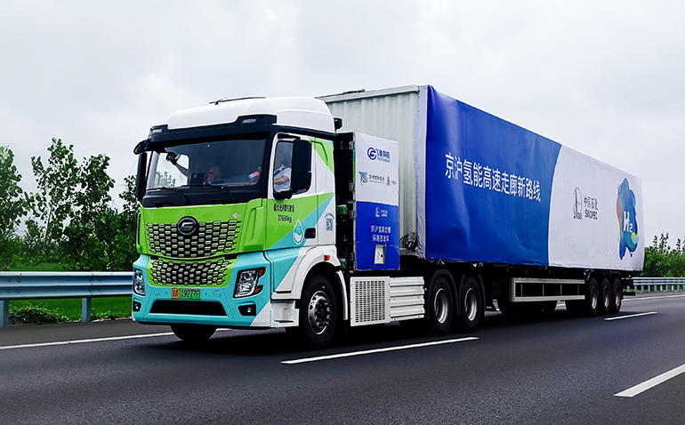 올해 불산비기의 수소전기트럭이 한국 진출을 예고했다