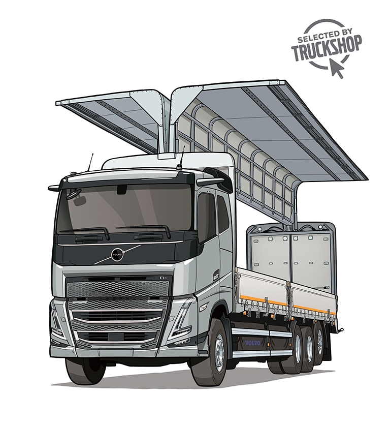 볼보트럭 FM 윙바디 특장차