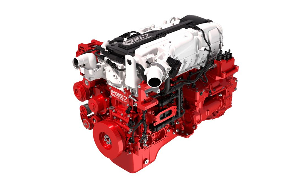 커민스 B6.7N 천연가스 엔진 (사진 : 인도 커민스)