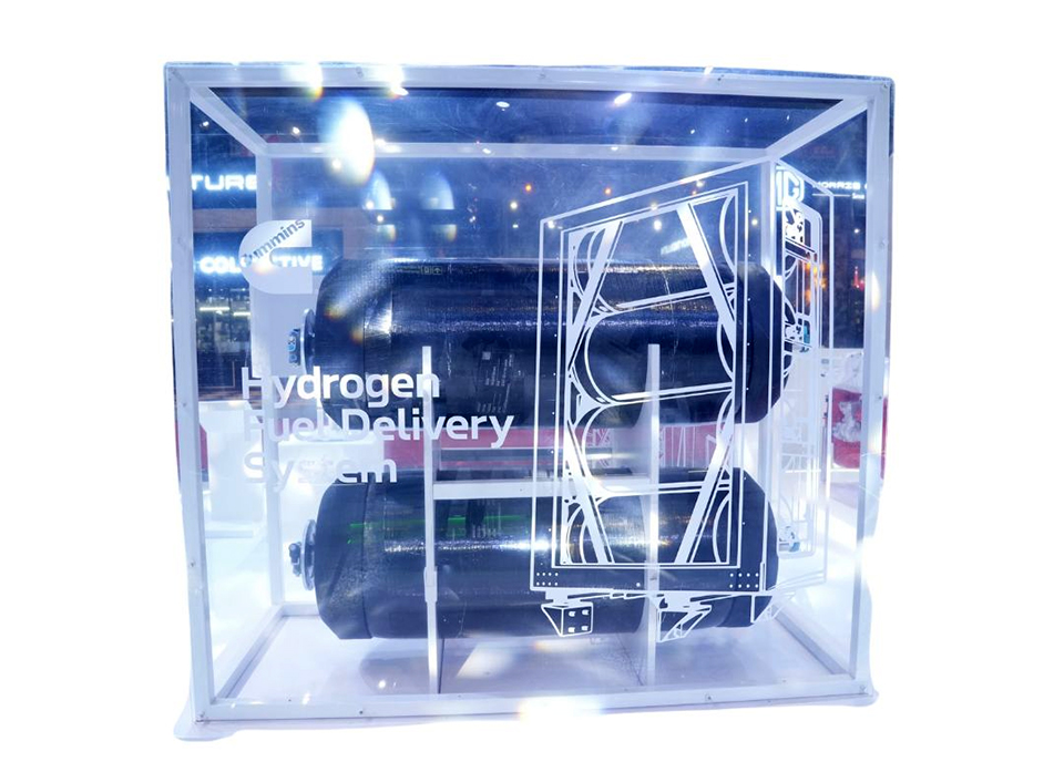 커민스가 개발한 350bar 및 700bar 수소 연료공급시스템(FDS).  (사진 : 인도 커민스)