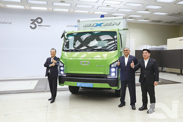 타타대우모빌리리티 준중형 전기트럭 ‘기쎈’