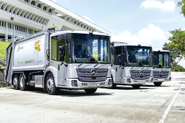 벤츠트럭 ‘이코닉’ CNG 모델