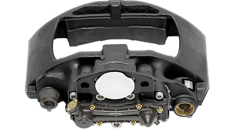 커민스 드라이브 트레인 & 브레이킹 시스템이 유클리드 브랜드로 출시한 재생 브레이크 캘리퍼. (사진 : Sustainable Truck & Van)