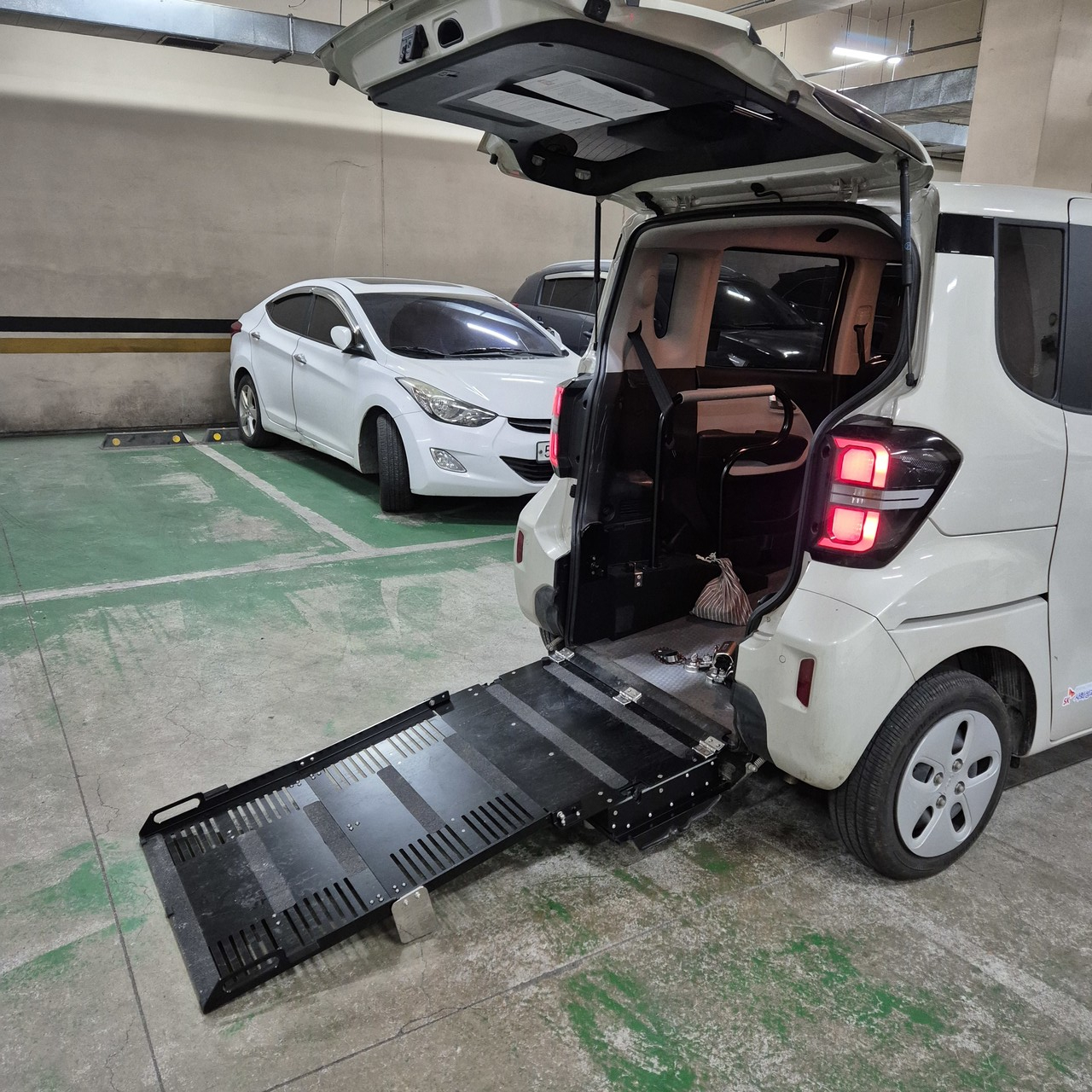 현재 시범 운영 중인 교통약자 동행 맞춤 서비스.