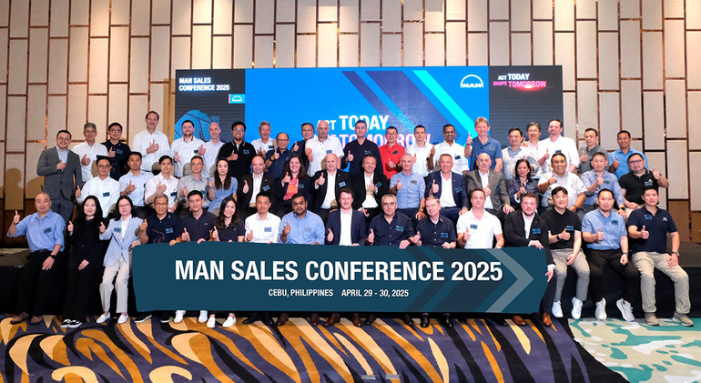 지난달 30일부터 양일간 필리핀 세부에서 11개국 60여명이 참석한 가운데 'MAN 세일즈 컨퍼런스 2025'가 개최됐다.