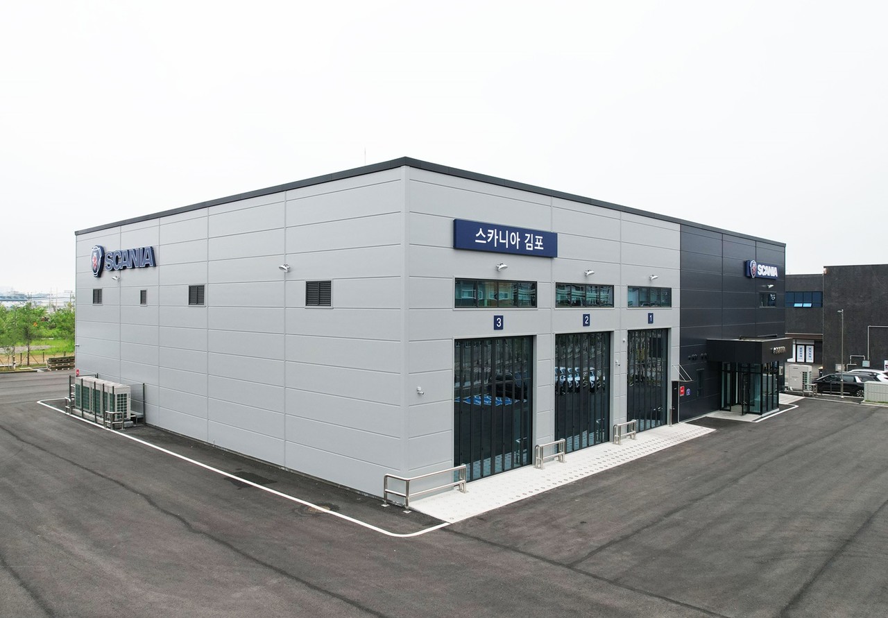 스카니아코리아가 신규 오픈한 김포 직영 서비스센터 전경. (사진 : 스카니아코리아)