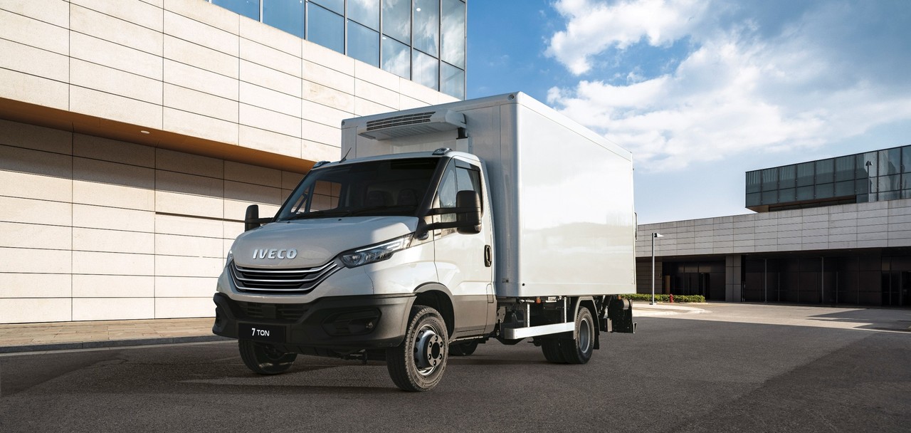 이탈리아의 상용차 제조사인 이베코 데일리의 냉장/냉동 차량 사양의 모습. (사진 : 이베코코리아)