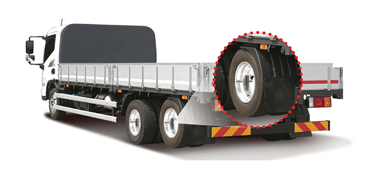 한국쓰리축의 '뉴 마이티 5.1톤’ 차량은 화물의 운송 효율성 향상은 물론 물류비 절감 등 경제성을 확보함으로써 운송업계로부터 큰 호응이 예상된다.