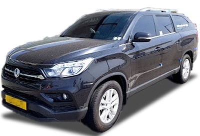 KG모빌리티의 픽업트럭인 KGM 렉스턴 스포츠의 영업용 차량.