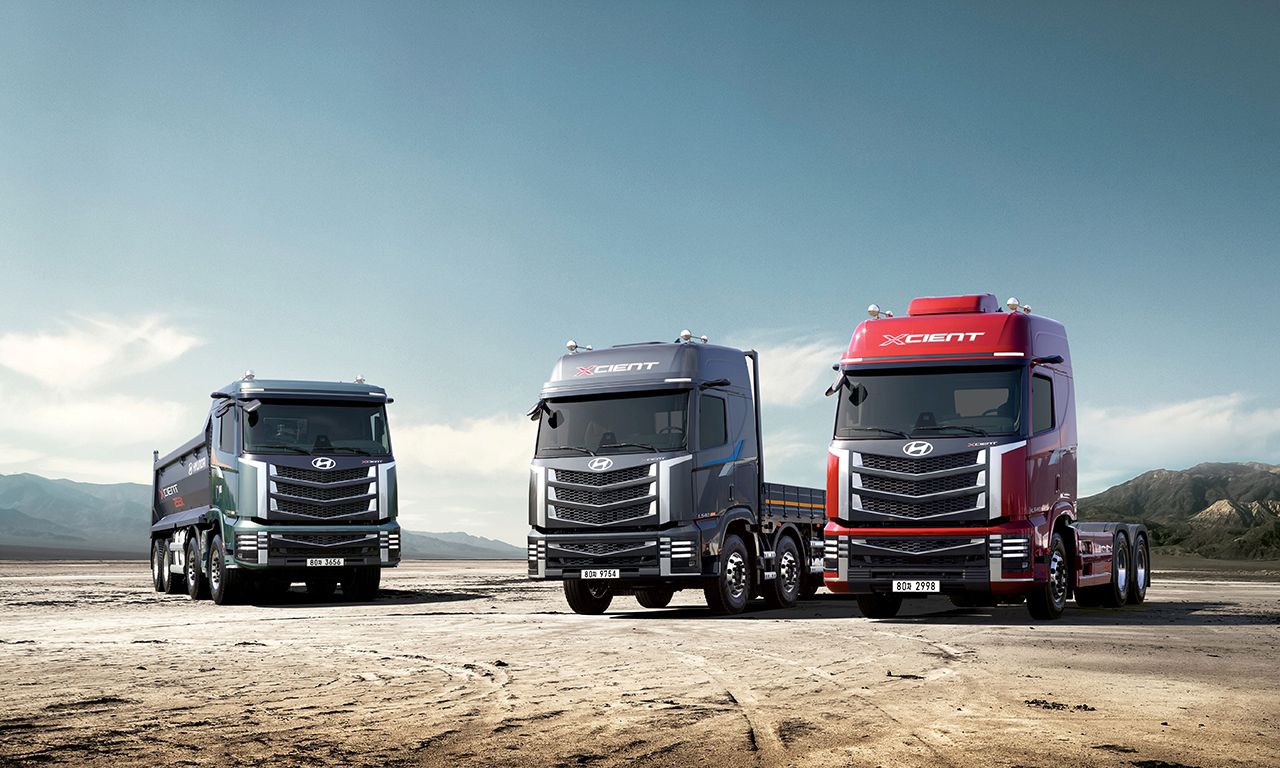 엑시언트 프로 이후 6년 만에 공개된 상품성 개선 모델 '더 뉴 엑시언트' 가 11일 공식 출시됐다. 