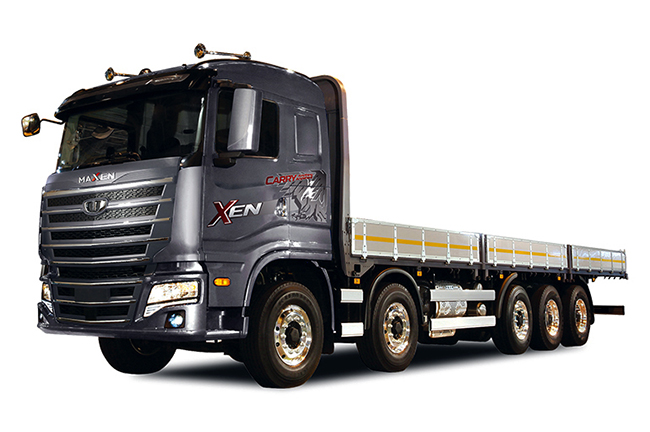 타타대우모빌리티의 대형 트럭 '맥쎈(MAXEN)'