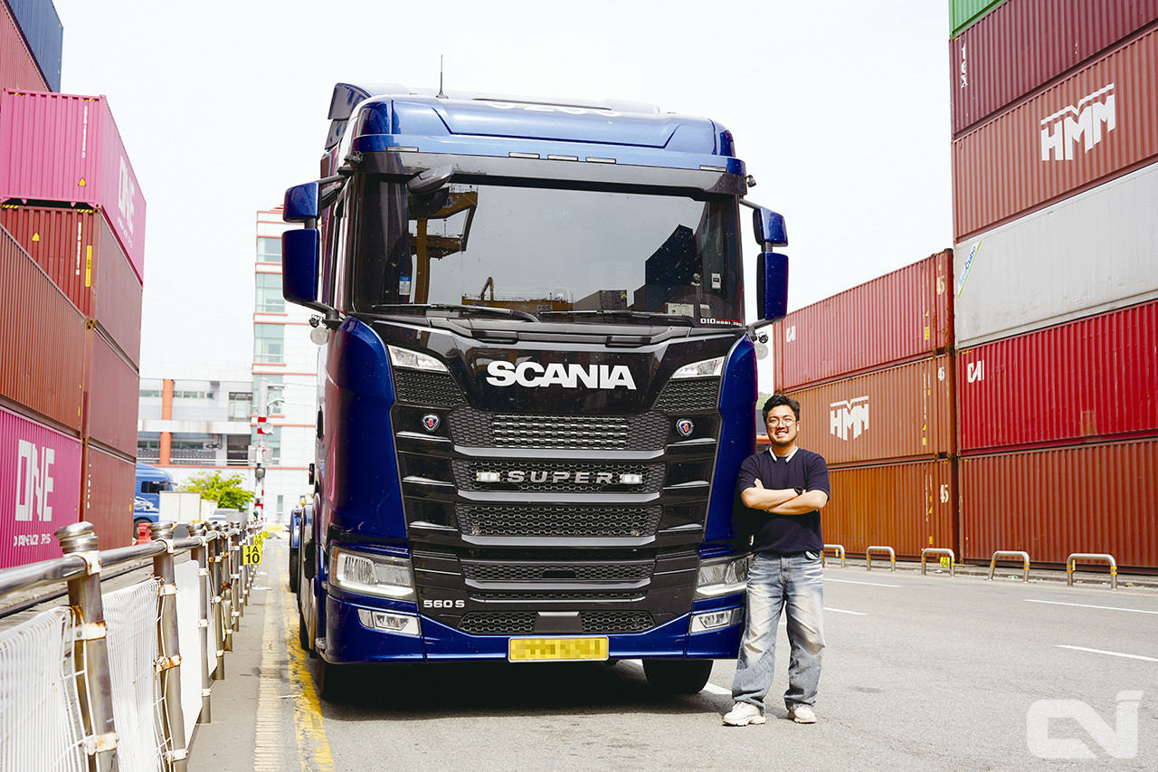 김민우 사장은 열악한 화물 시장의 처우 개선이 필요하다고 말했다.