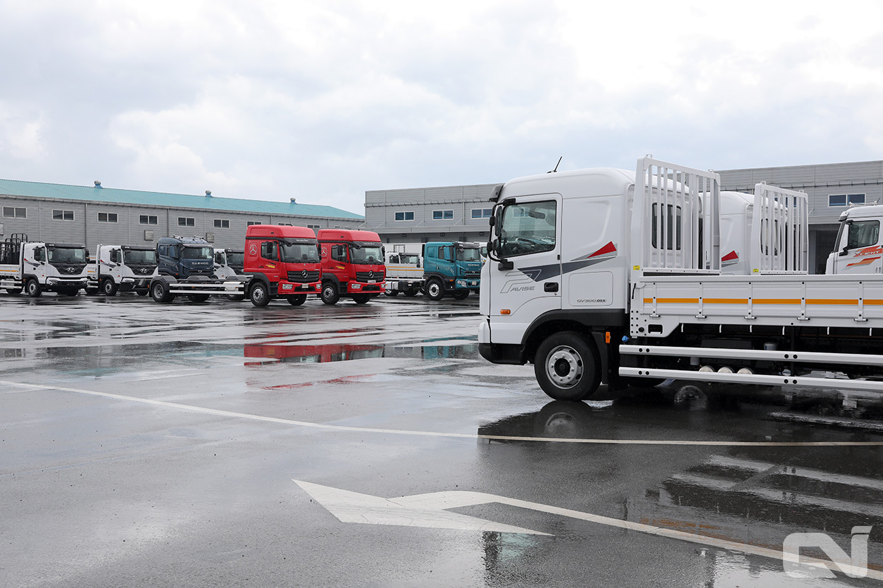 한국상용트럭은 국내 다양한 운송 시장에 대응할 수 있도록 다양한 상용차 라인업을 구축했다. 